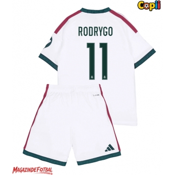 Real Madrid Rodrygo Goes #11 Echipament de Fotbal Replică 2026-27 Copii Acasa (+ Șorturi)